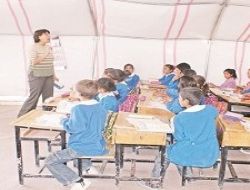 Polatlı'da mevsimlik okul
