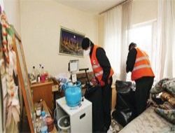 Yenimahalle'de çöp ev operasyonu