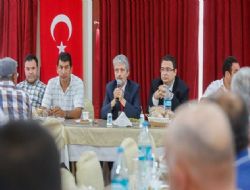 Muhtarlar anlattı başkan dinledi