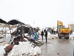 Elmadağ Pazarı'nda faciadan dönüldü