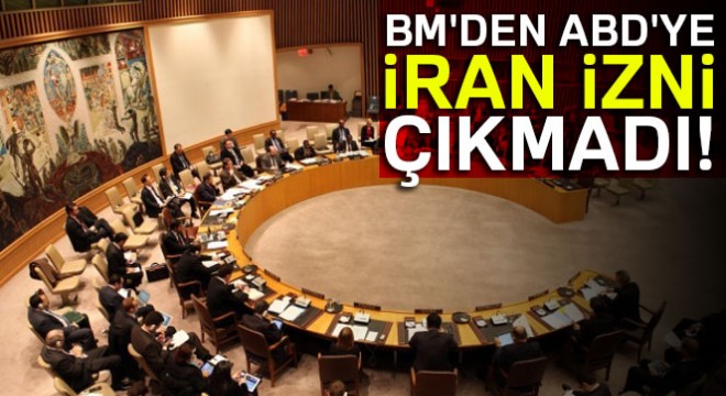 BMGK, ABD'nin İran'a müdahale isteğine karşı çıktı