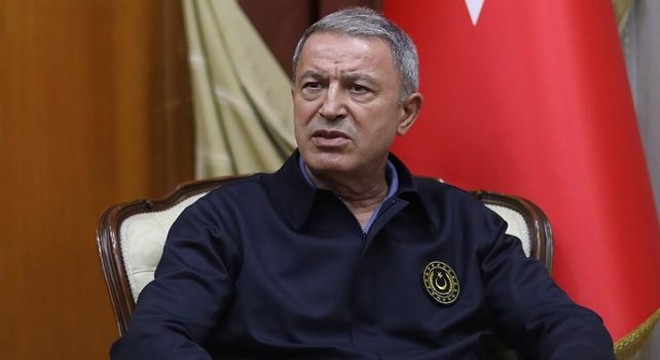Bakan Akar'dan net mesaj: Bir saldırı olursa misliyle karşılık verilecek