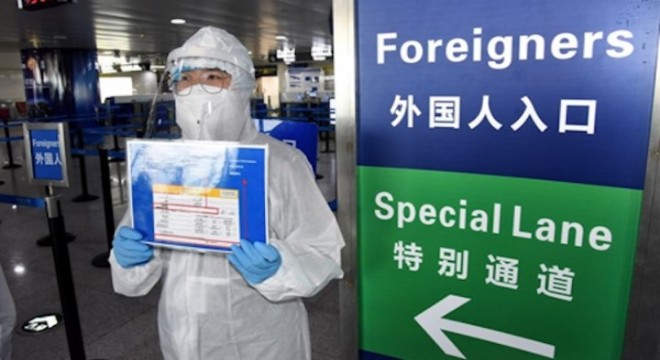 Beijing'de yaşayan yabancıların da aşılanmasına başlandı