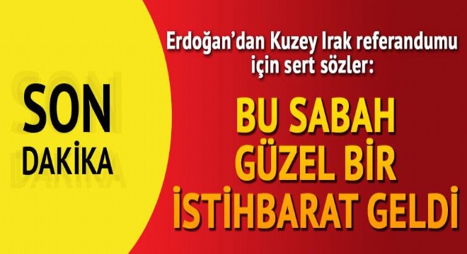 Cumhurbaşkanı Erdoğan'dan flaş referandum mesajları