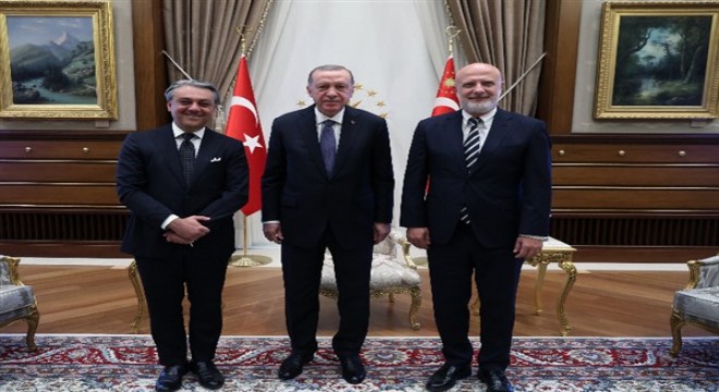 Cumhurbaşkanı Erdoğan, Renault Grup CEO'su Meo'yu kabul etti