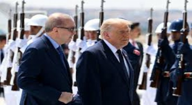 Cumhurbaşkanı Erdoğan'dan Trump'a Resmi Karşılama
