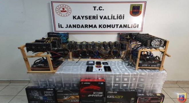Kayseri'de kripto para operasyonu