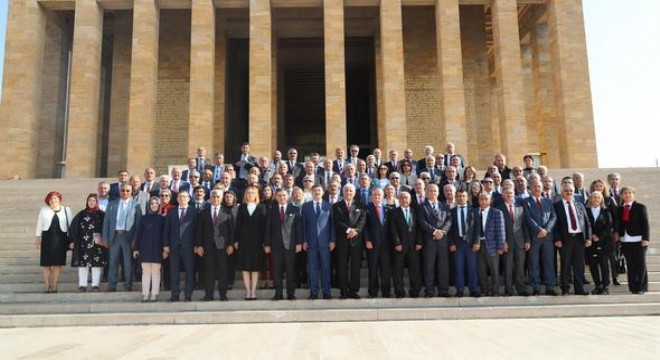 Muhtarlar Anıtkabir'de