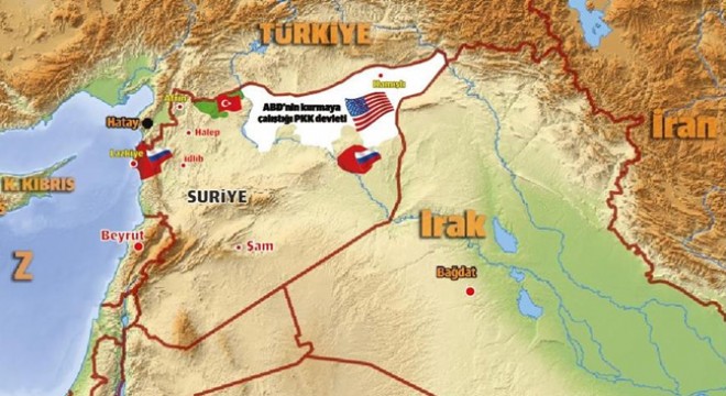 PKK/PYD'yi kullanarak Suriye'nin kuzeyini işgal eden ABD, bölgeden çekilmiyor