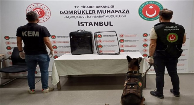Sabiha Gökçen Havalimanı'nda uyuşturucu operasyonu