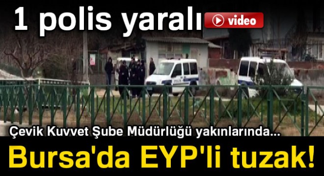 Son dakika: Bursa'da EYP patladı! (Bursa patlama)