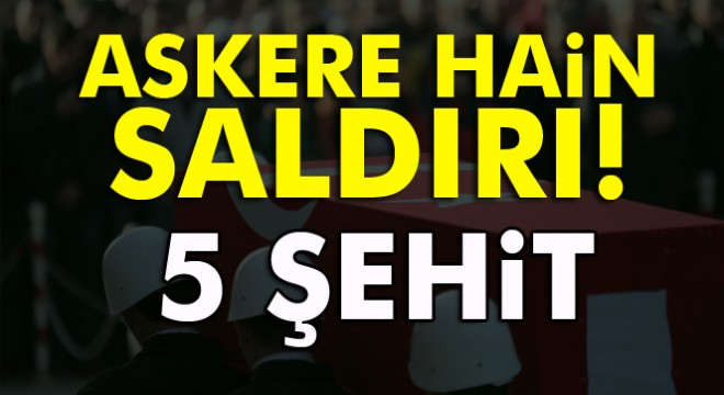 Son dakika! El Bab'da Türk askerine DEAŞ saldırısı: 5 şehit