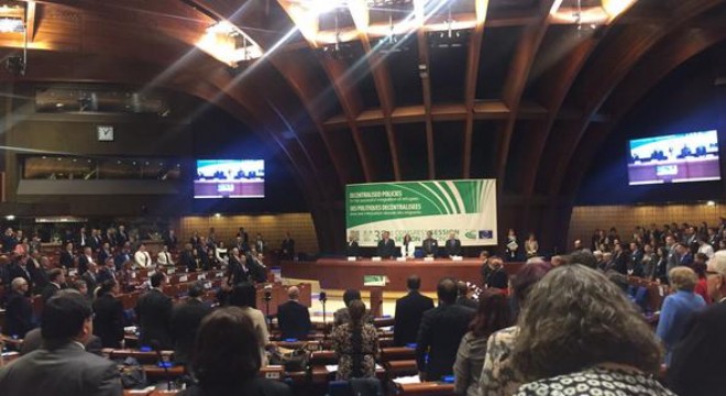 Strazburg'da Çankaya'yı anlattı