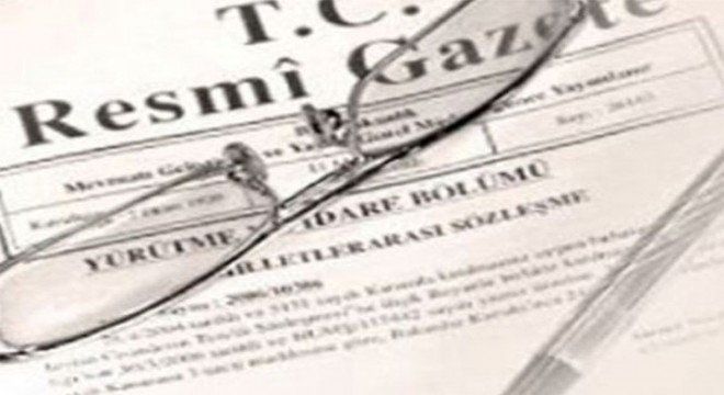 TBMM kararları Resmi Gazete'de yayımlandı