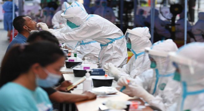 Çin'de nüfusun yüzde 78'i iki doz Kovid-19 aşısı oldu