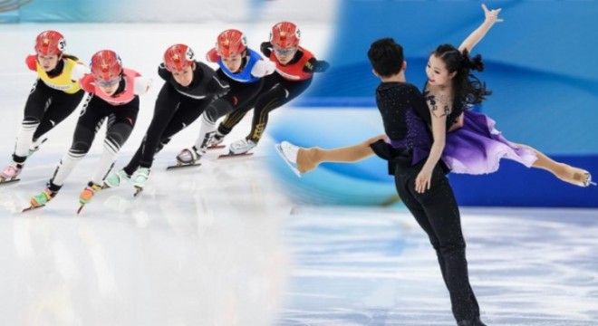 “Beijing'de Buluşalım” kış sporlarında, Çinli sporcular nefes kesti